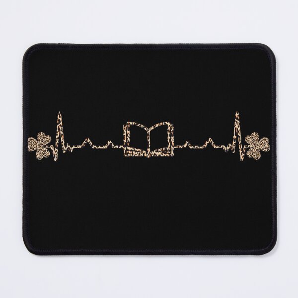 Item preview, Irish Shamrock Heartbeat Book Leopard designed and sold by LiviuGligoros.