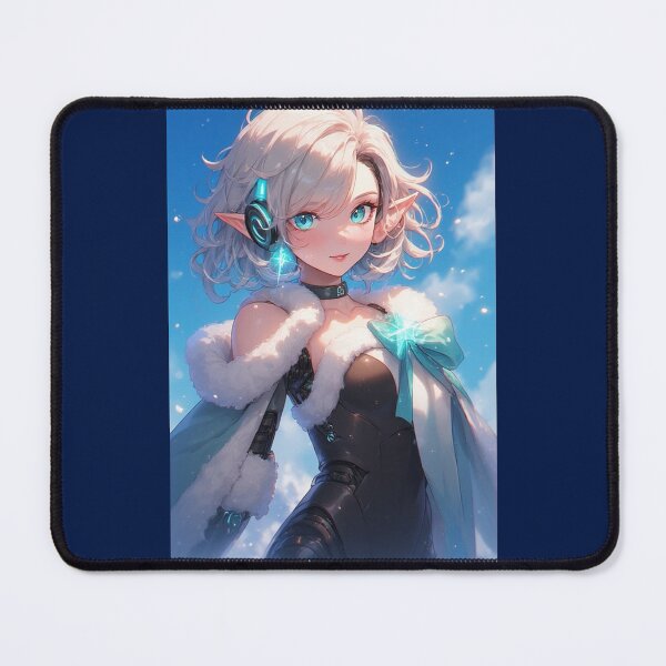 Item preview, futuristic anime elf girl designed and sold by ArtsJulian.