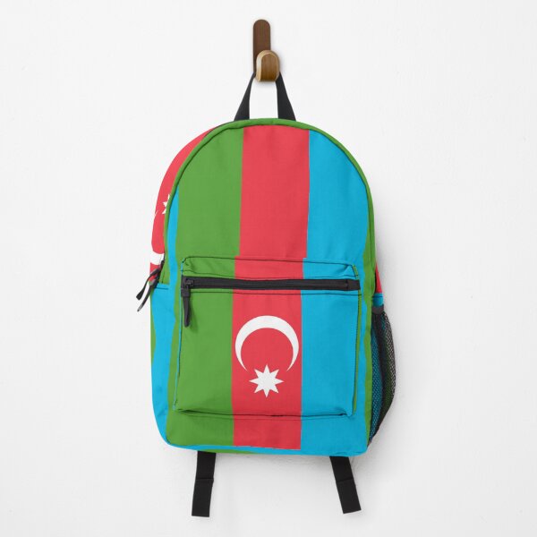 Item preview, Vertical Azerbaijan Flag Design designed and sold by NTGUILTY.