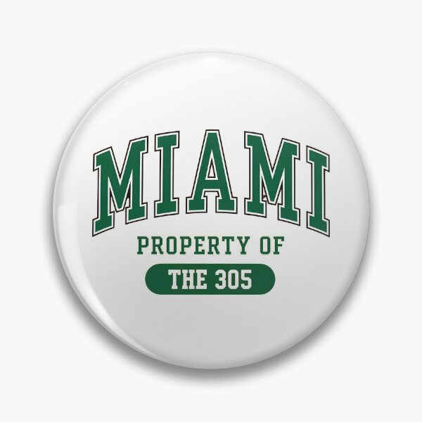 Item preview, Miami Property Of The 305 Collegiate D designed and sold by VividDripCo.