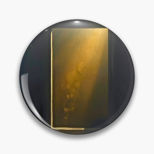 Item preview, The Golden Window: Modern Minimalist Ethereal Light Beam and Dust Abstract Art designed and sold by Cozyartsss.
