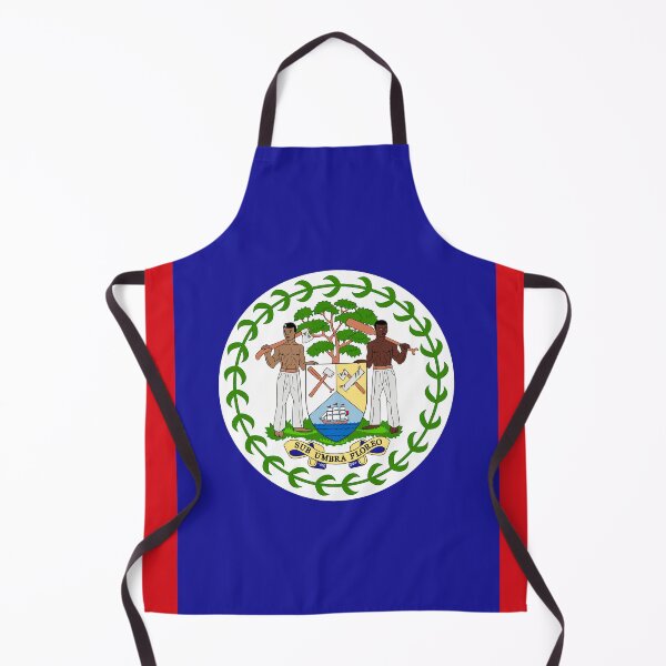 Item preview, Vertical Belize Flag Design designed and sold by NTGUILTY.