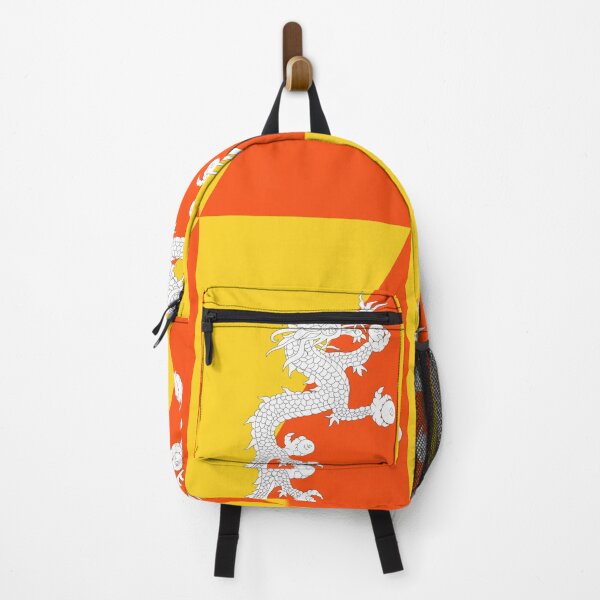 Item preview, Vertical Bhutan Flag Design designed and sold by NTGUILTY.