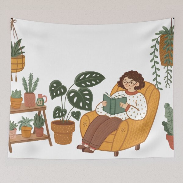 Item preview, Sorry I Have Plans With My Plants - Cozy Introvert Plant Mom Gift designed and sold by Karma Arts.