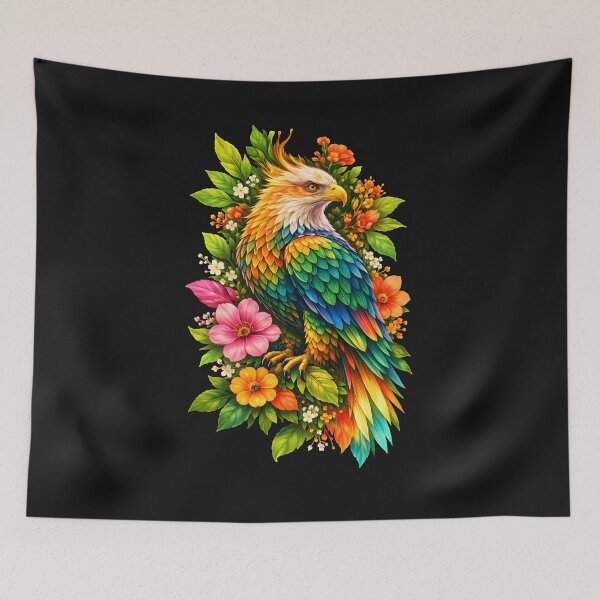 Item preview, Colorful Mystic Eagle Art designed and sold by Trove Designs.