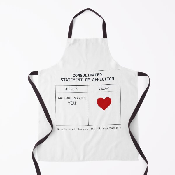 Item preview, Consolidated Statement of Affection Accountant Valentine designed and sold by FiscalFashions.