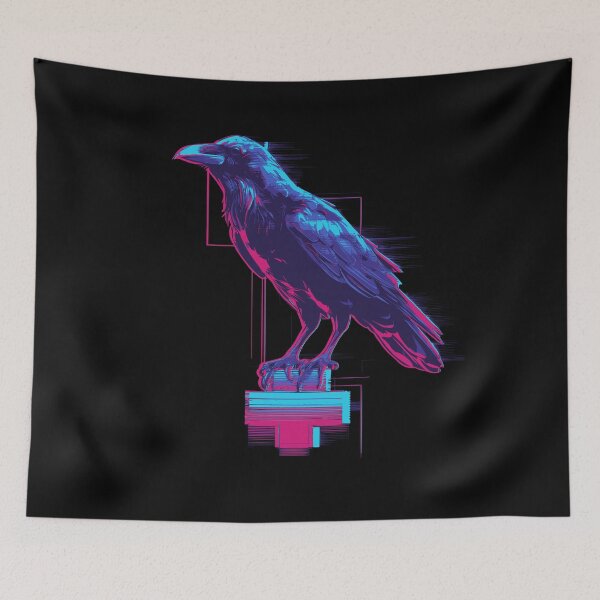 Item preview, Neon Raven designed and sold by ChaosVortex.
