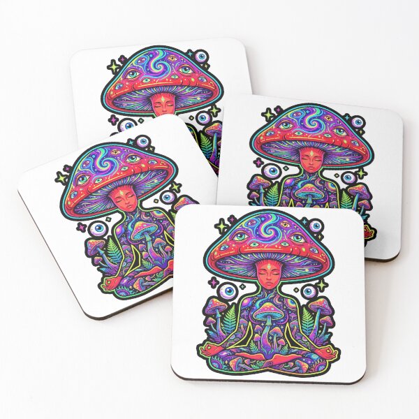 Item preview, Psychedelic Mushroom Meditation designed and sold by AliveStyle.