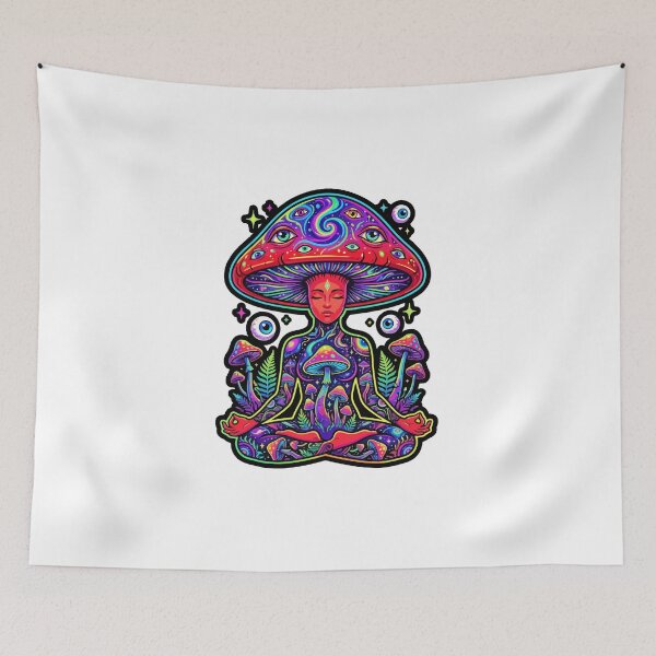 Item preview, Psychedelic Mushroom Meditation designed and sold by AliveStyle.