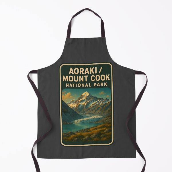 Item preview, New Zealand National Parks Art: Aoraki/Mount Cook designed and sold by PinUpPizzazz.
