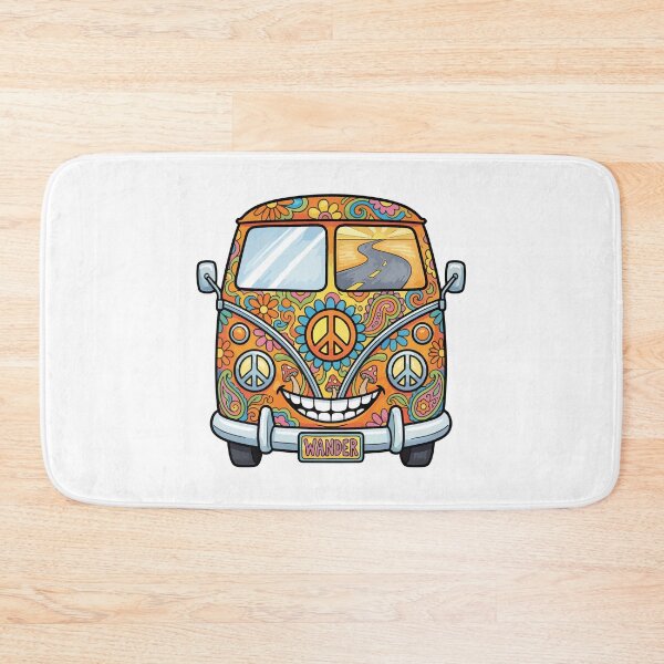 Item preview, Psychedelic Hippie Van designed and sold by AliveStyle.