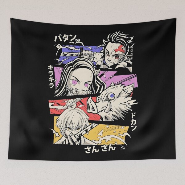 Item preview, Inosuke Tanjiro And Zenitsu designed and sold by altimento.