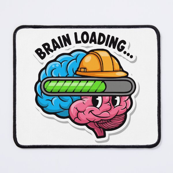 Item preview, BRAIN LOADING Illustration Design designed and sold by Mahilis.