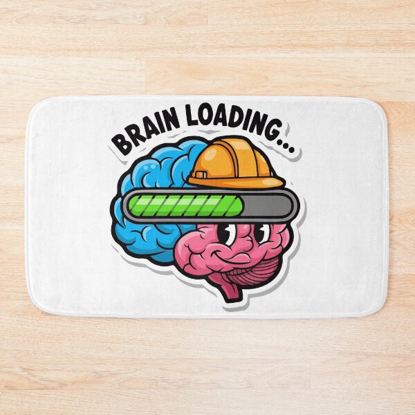 Item preview, BRAIN LOADING Illustration Design designed and sold by Mahilis.