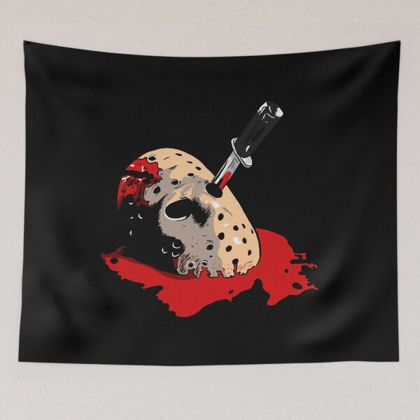 Aperçu de l'œuvre Masque de hockey de Jason Voorhees créée et vendue par Minecrafttt34.