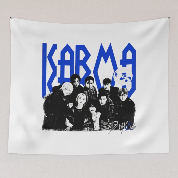 Item preview, Stray Kids Karma Retro Kpop Skz World Tour  designed and sold by sparks269.