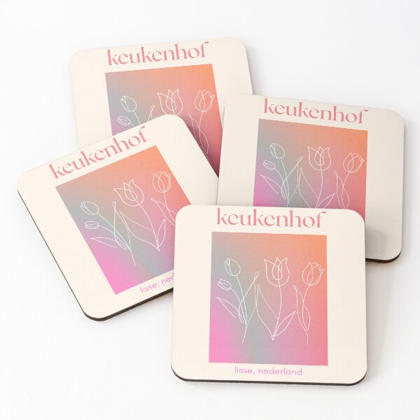 Item preview, Keukenhof minimalist tulip poster designed and sold by wldvlt.