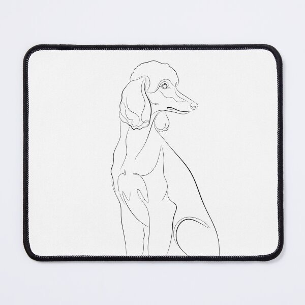 Item preview, Minimal One Line Dog Art Illustration designed and sold by i1ovedogs.