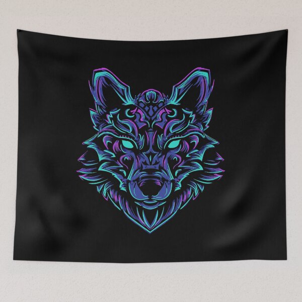 Item preview, Neon Wolf designed and sold by ChaosVortex.