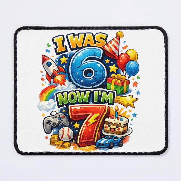 Item preview, I was 6 Now I'm 7 designed and sold by JosueShop101.