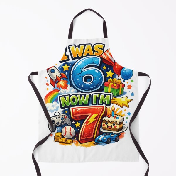 Item preview, I was 6 Now I'm 7 designed and sold by JosueShop101.