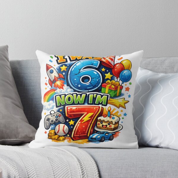 Item preview, I was 6 Now I'm 7 designed and sold by JosueShop101.