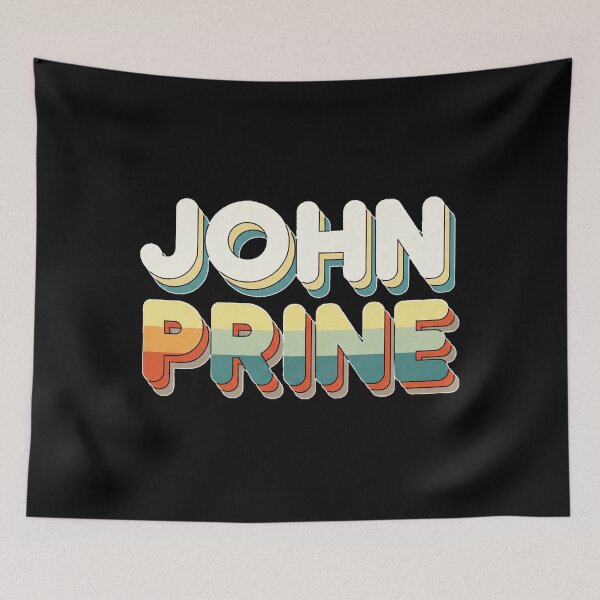 Item preview, John Prine Retro Colorful Vintage Typography Wonderful And Unique Graphic Item Aesthetic  designed and sold by hieuha091XRg.