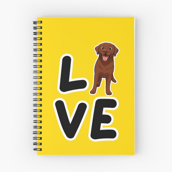 Item preview, Chocolate Labrador Love  designed and sold by Juzzy72.