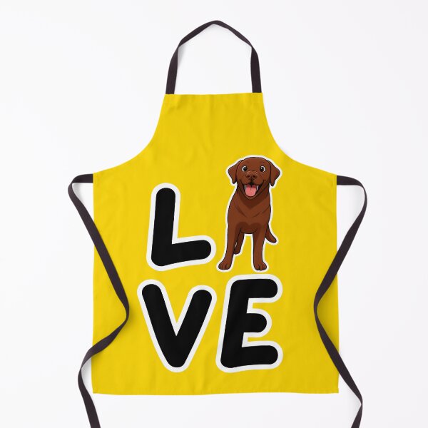 Item preview, Chocolate Labrador Love  designed and sold by Juzzy72.