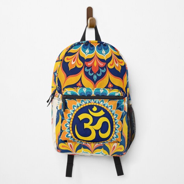 Item preview, A vibrant Mandala Design with an Aum (Om) at the center designed and sold by ShaDeS-AI-Art.