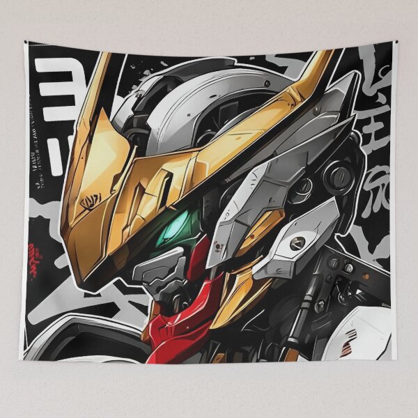 Item preview, Cyber Samurai Mecha – Futuristic Anime Robot Armor Art designed and sold by Dyan4.