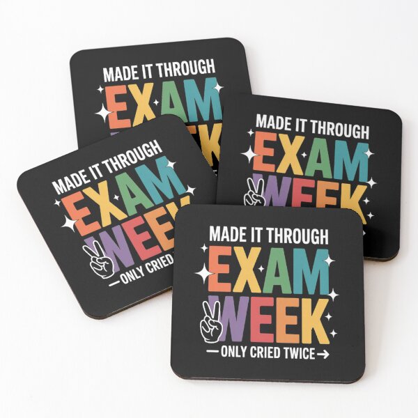 Item preview, Student College Finals Exam Week designed and sold by HaiharryCartoon.