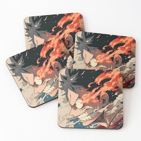 Item preview, Flame Rage Anime Warrior – Fiery Manga Style Illustration designed and sold by Dyan4.