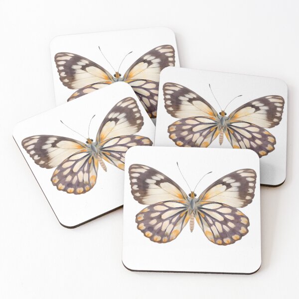 Item preview, Caper White (Belenois java) designed and sold by HOMETOWN86.