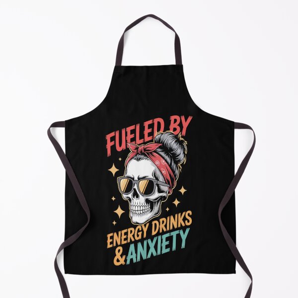 Item preview, Fueled By Energy Drinks & Anxiety designed and sold by CottonCandyPrin.