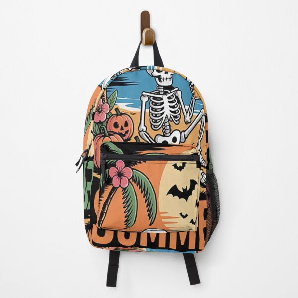 Item preview, Summerween Skeleton Ghost Beach Spooky Halloween designed and sold by HaiharryCartoon.
