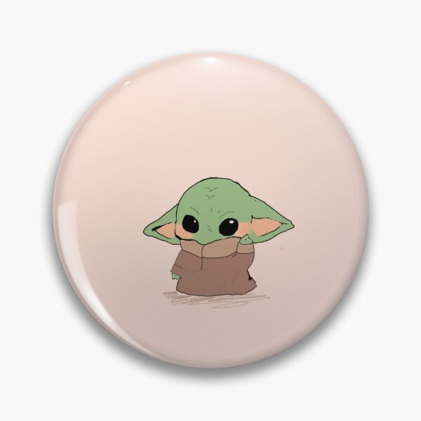Artikelvorschau, Baby Yoda, rosa Hintergrund entworfen und verkauft von m1raya-sh0p.
