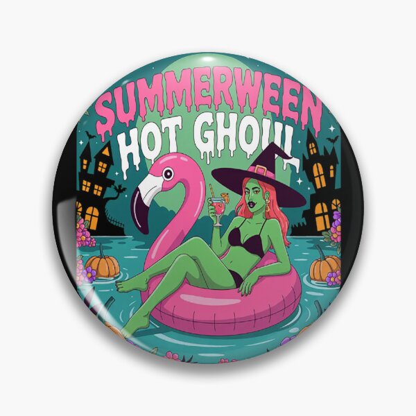 Item preview, Summerween Witch Vibes Vacation Halloween Party Group designed and sold by HaiharryCartoon.