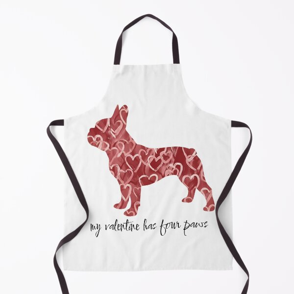 Item preview, Valentine French Bulldog Frenchie Dog Bulldog Made of Hearts  designed and sold by TheBeesForYou.