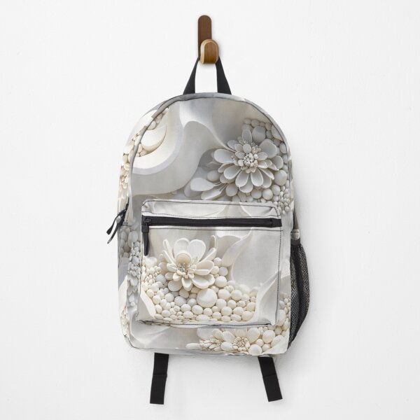 Item preview, Ivory Paper Bloom Relief designed and sold by Kaleidoscope Print.