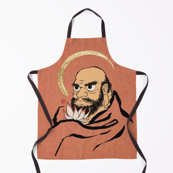 Item preview, Korean Folk Art: Zen Master Dalmado - Feng Shui Protection A designed and sold by QamarART Paintings.