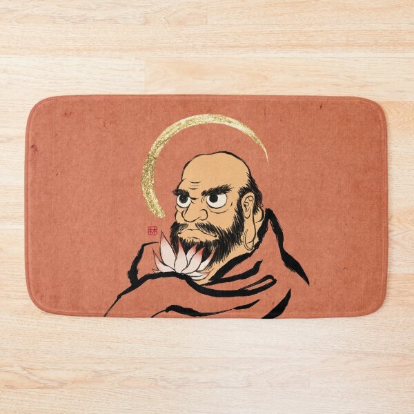 Item preview, Korean Folk Art: Zen Master Dalmado - Feng Shui Protection A  designed and sold by QamarART Paintings.