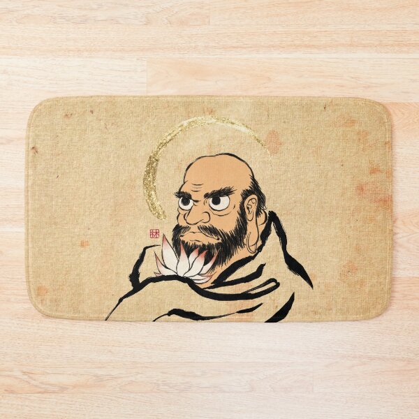 Item preview, Korean Folk Art: Zen Master Dalmado - Feng Shui Protection B  designed and sold by QamarART Paintings.