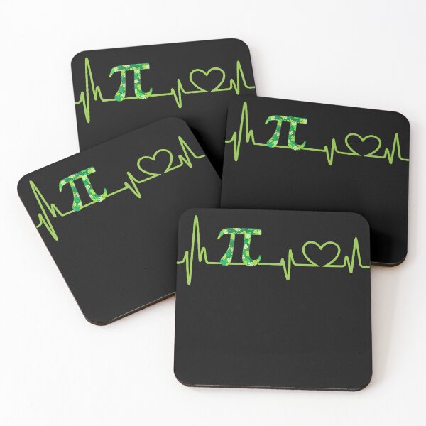 Item preview, Irish Shamrock Heartbeat Pi Math designed and sold by LiviuGligoros.