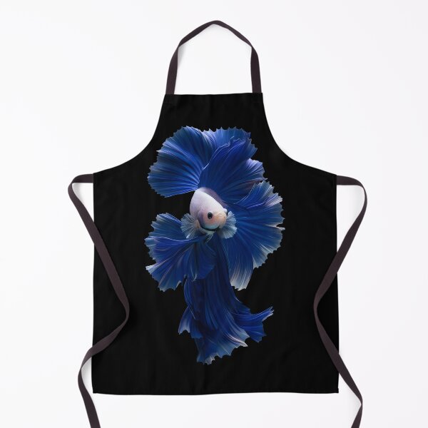Item preview, Ethereal Azure Bloom: Royal Blue Betta Splendens designed and sold by ifundesign.