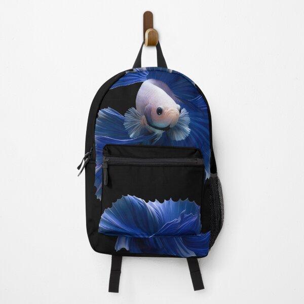 Item preview, Ethereal Azure Bloom: Royal Blue Betta Splendens designed and sold by ifundesign.