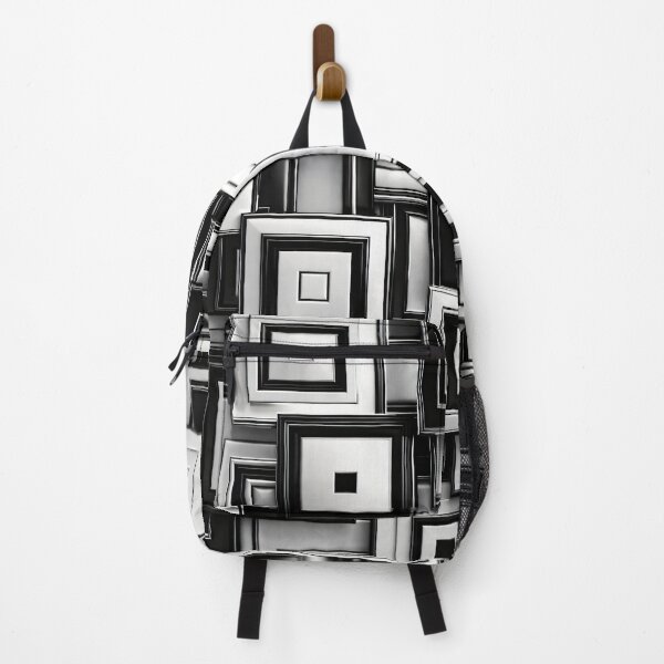Item preview, Monochrome Geometric Blocks designed and sold by Kaleidoscope Print.