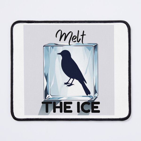 Item preview, Melt the Ice – Freedom Bird Sticker designed and sold by shlepyart.