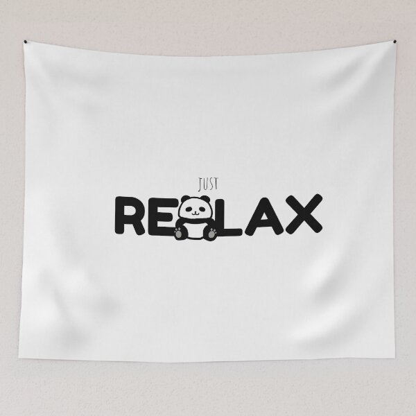 Item preview, Relax Panda – Cute Lazy Panda Chill Design designed and sold by JEVANStudio.