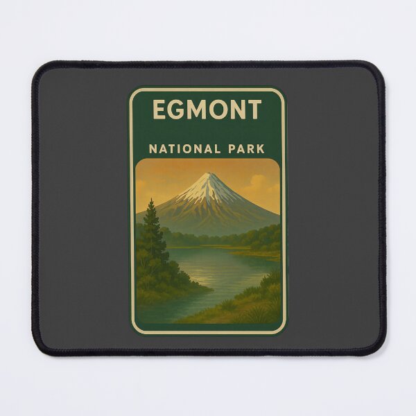 Item preview, New Zealand National Parks Art: Egmont  designed and sold by PinUpPizzazz.